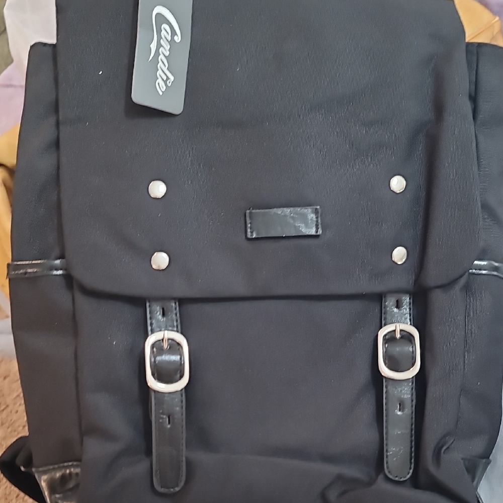 Candie's Black Backpack